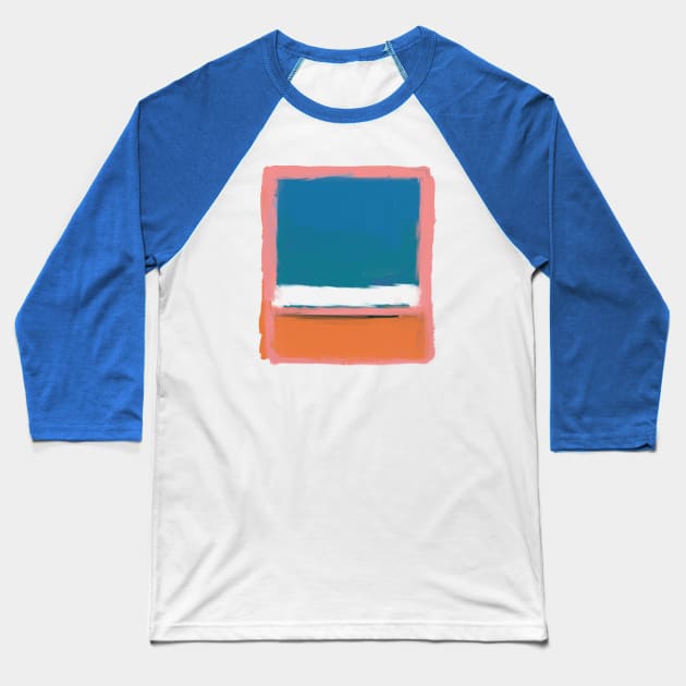 Rothko Baseball T-Shirt by alexwahlberg